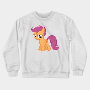 Displeased Scootaloo Crewneck Sweatshirt